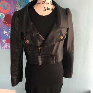 NWT Valentino leather Moto jacket
